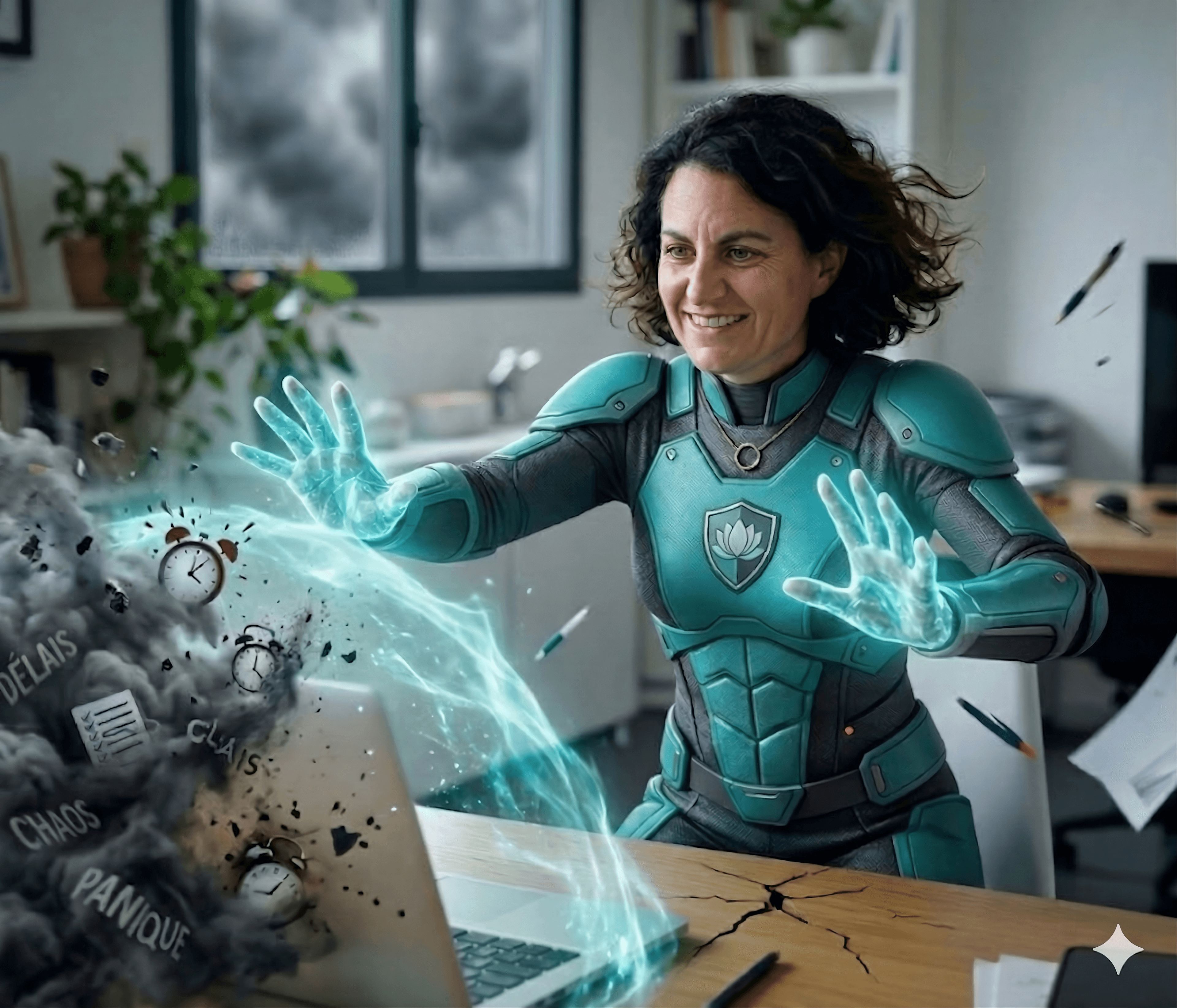 Vanessa, super-héroïne du coaching